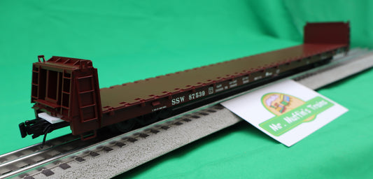 Atlas O 3001931 - Trainman - Bulkhead Flat Car "Cotton Belt" (SSW)
