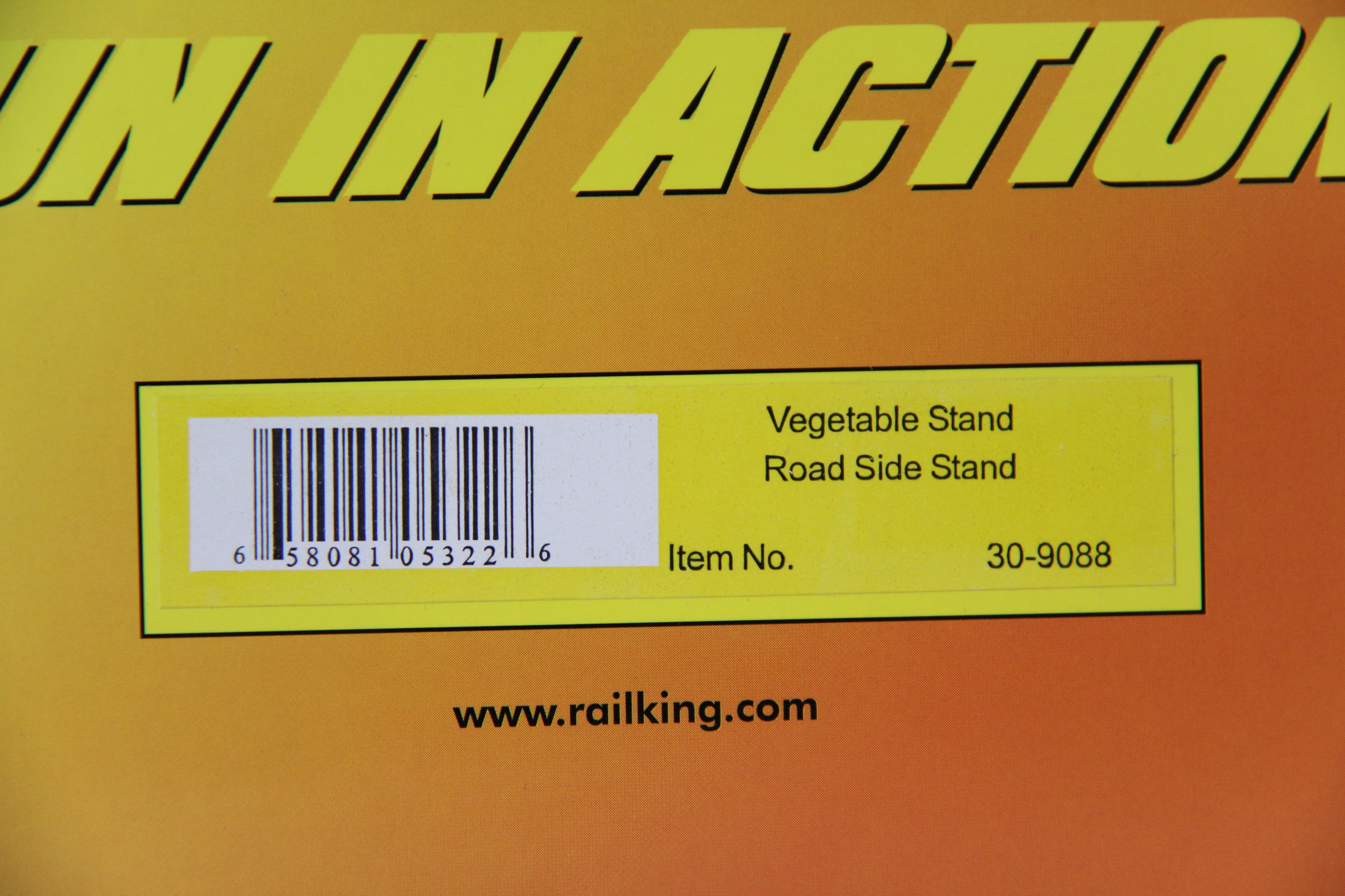 Rail King 30-9088 Vegetable Road Side Stand-Second hand-M6867