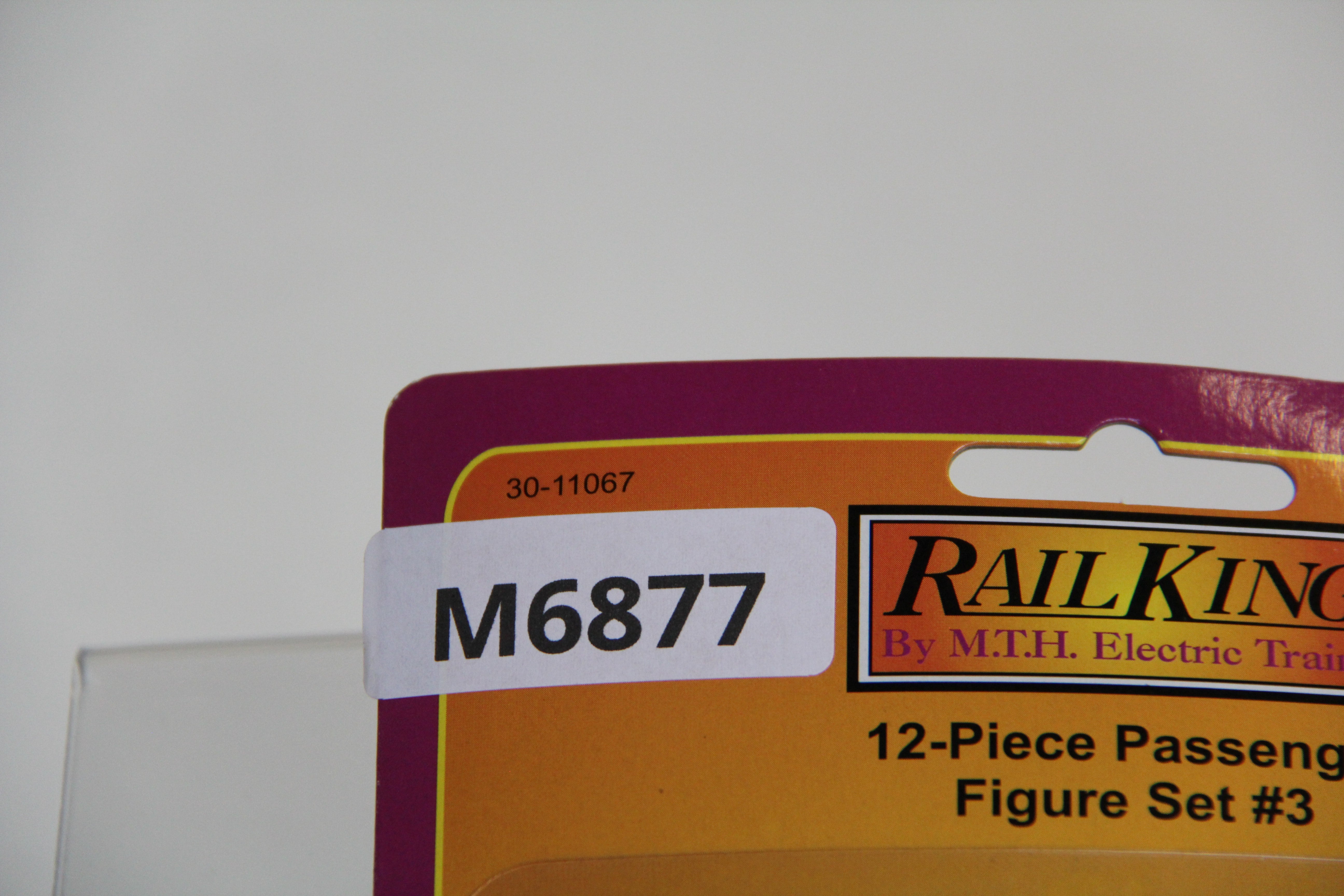 Rail King 30-11067 Passenger Figure Set #3-Second hand-M6877