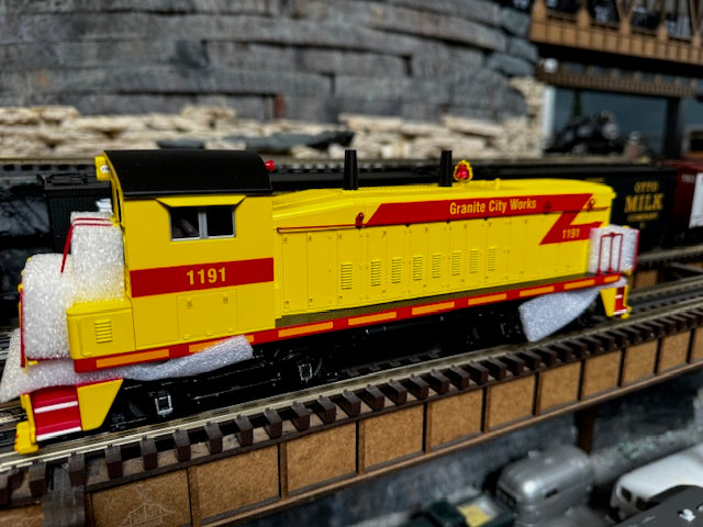 MTH 30-21079-1 - SW1200 Switcher Diesel Engine "Granite City Works" #1191 w/ PS3 - Custom Run for E-Z Catch / Dixie Union Station