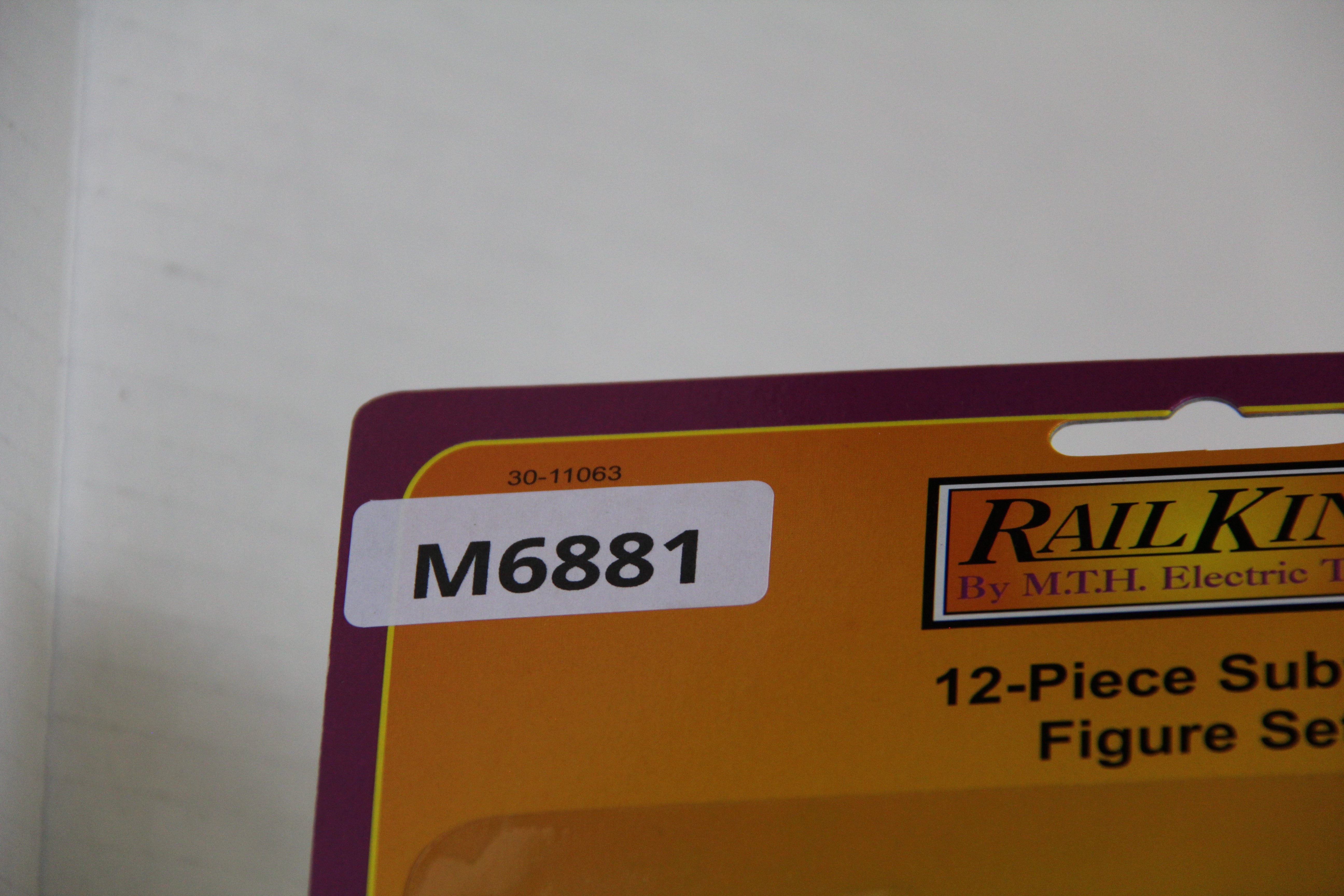 Rail King 30-11063 Subway Figure Set-Second hand-M6881
