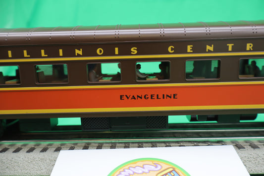 Atlas O 3001954 - Premier - 70' Streamlined Diner Passenger Car "Illinois Central" #Evangeline (IC 4101)