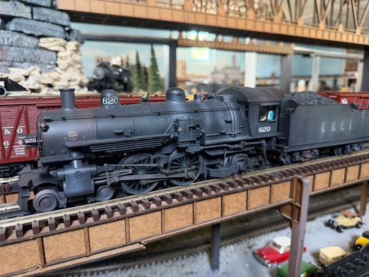 Lionel 2531900CEI - Legacy - A6 Atlantic Steam Locomotive "Chicago & Eastern Illinois" #620 - Custom by Harry Hieke