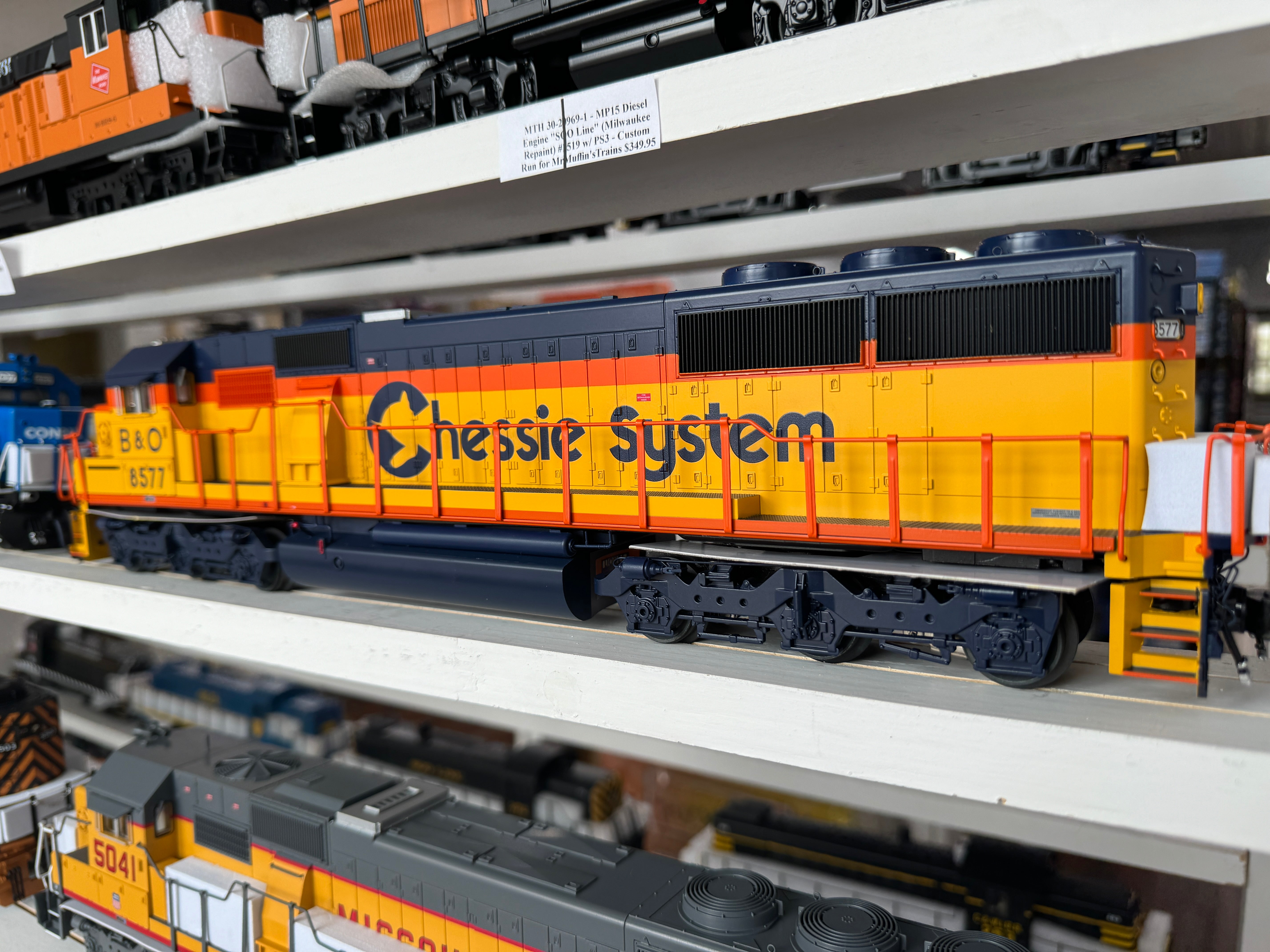 Lionel 2433232 - Legacy SD50 Diesel Engine "Baltimore & Ohio" #8584 (Chessie System)
