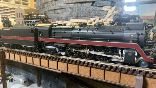 Lionel 2631150 - Legacy - K4 Brass Hybrid Steam Locomotive "Pennsylvania" #5399 (Black/Red Fantasy)
