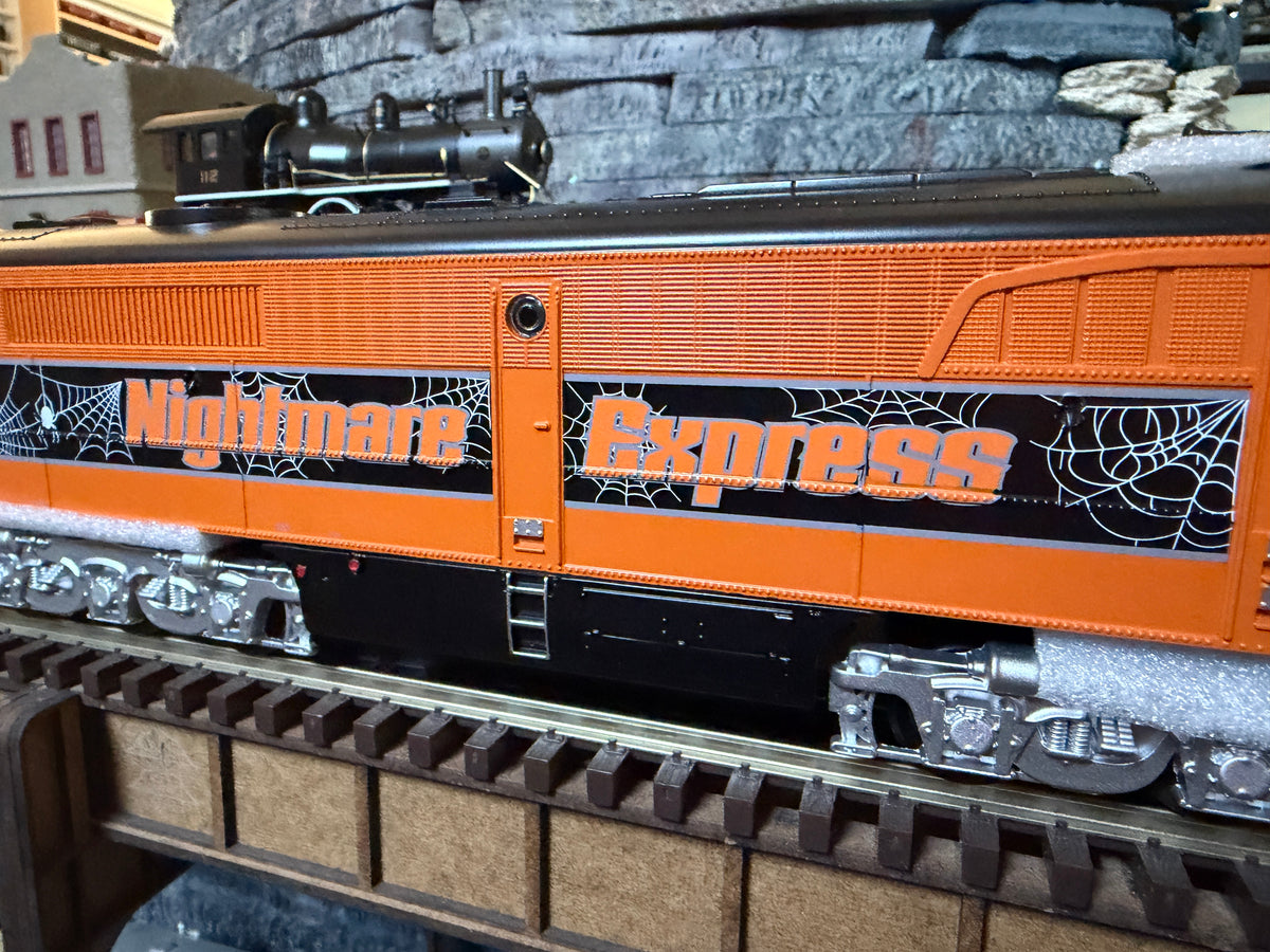 MTH 30-21386-1 - RailKing - Alco PA A-Unit Diesel Engine "Halloween" #1031 w/ PS3