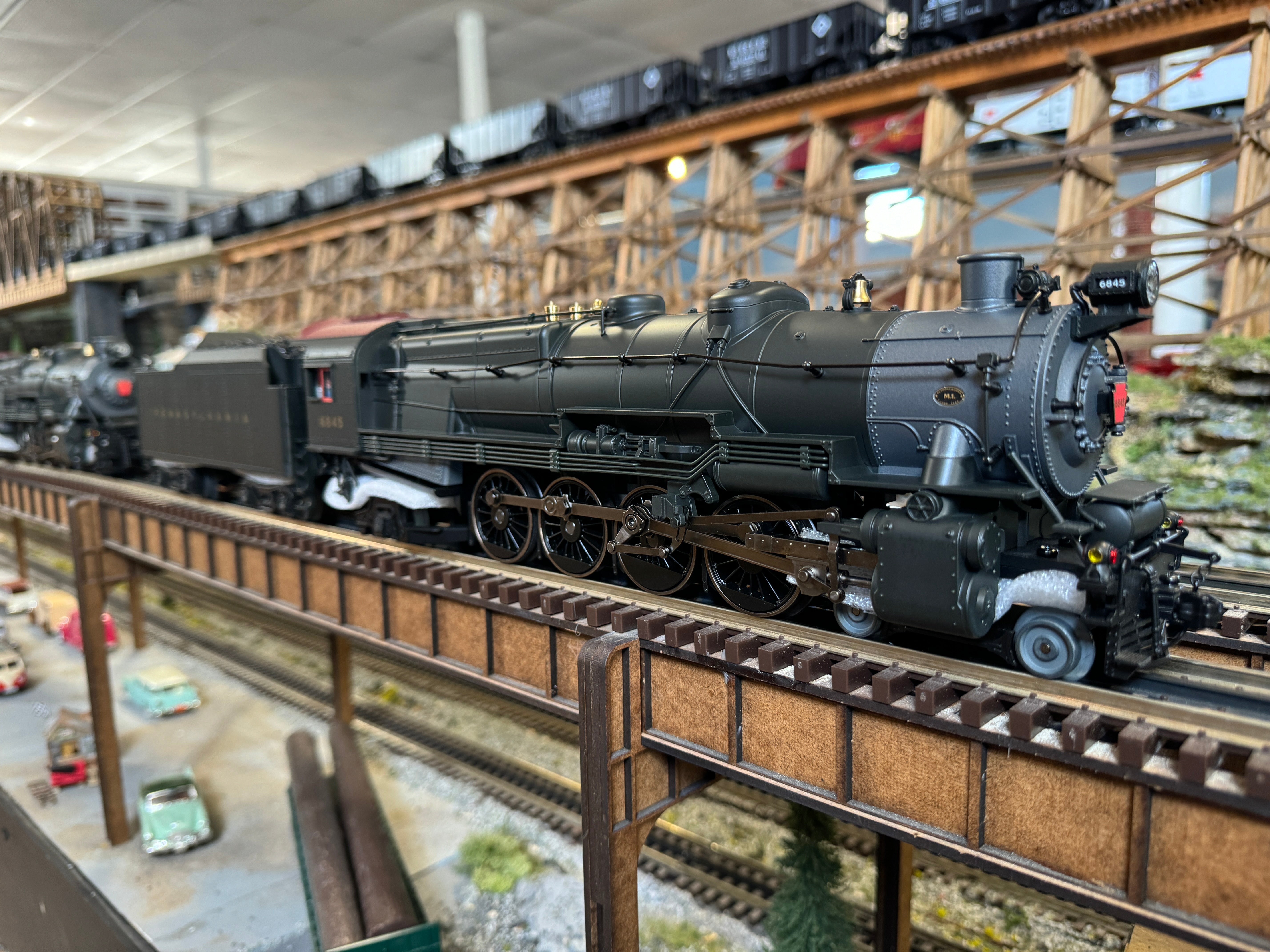 Lionel 2431420 - Legacy M1 Mountain Steam Engine "Pennsylvania" #6845 (c. 1941) Brunswick Green
