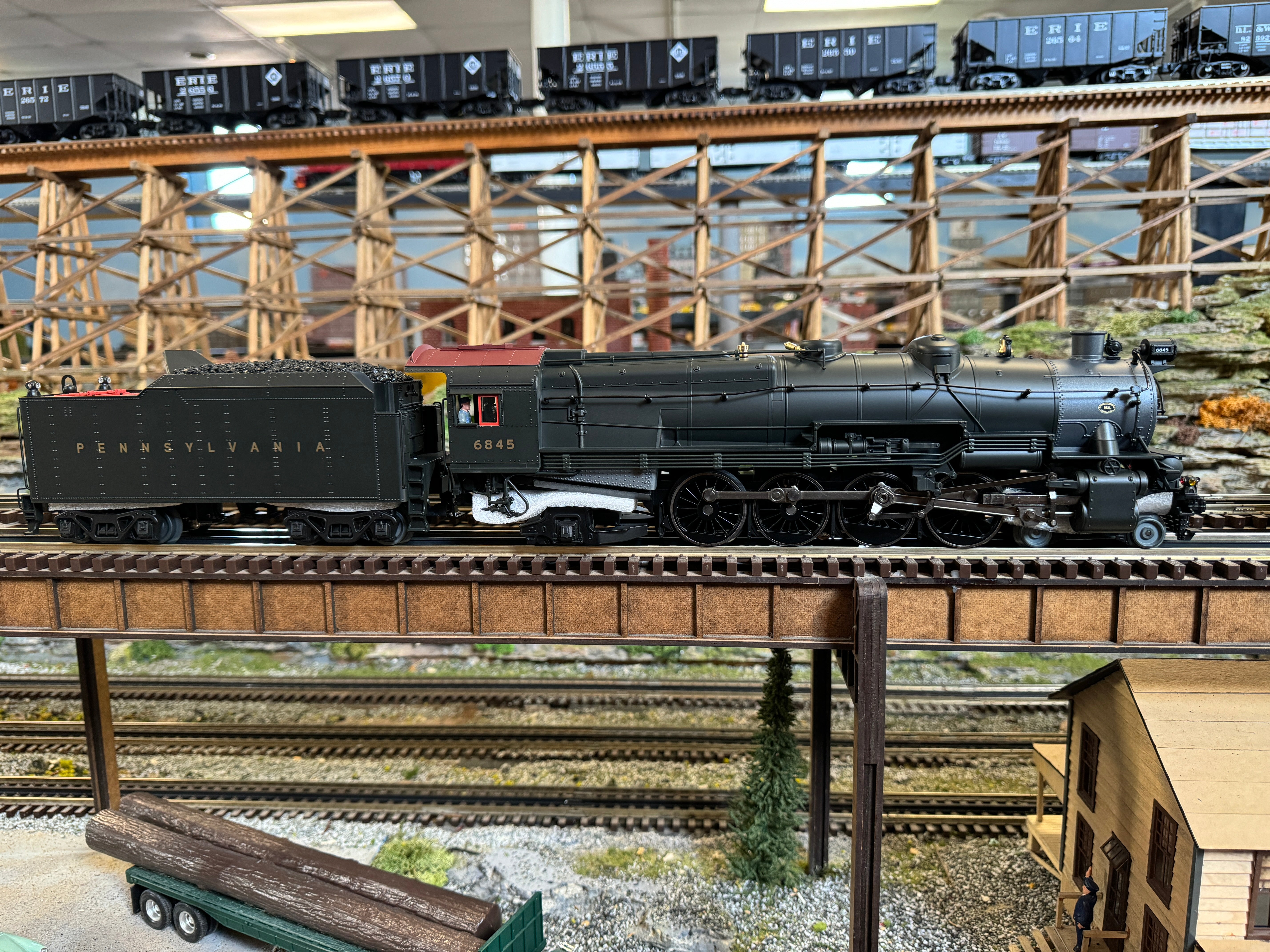 Lionel 2431420 - Legacy M1 Mountain Steam Engine "Pennsylvania" #6845 (c. 1941) Brunswick Green