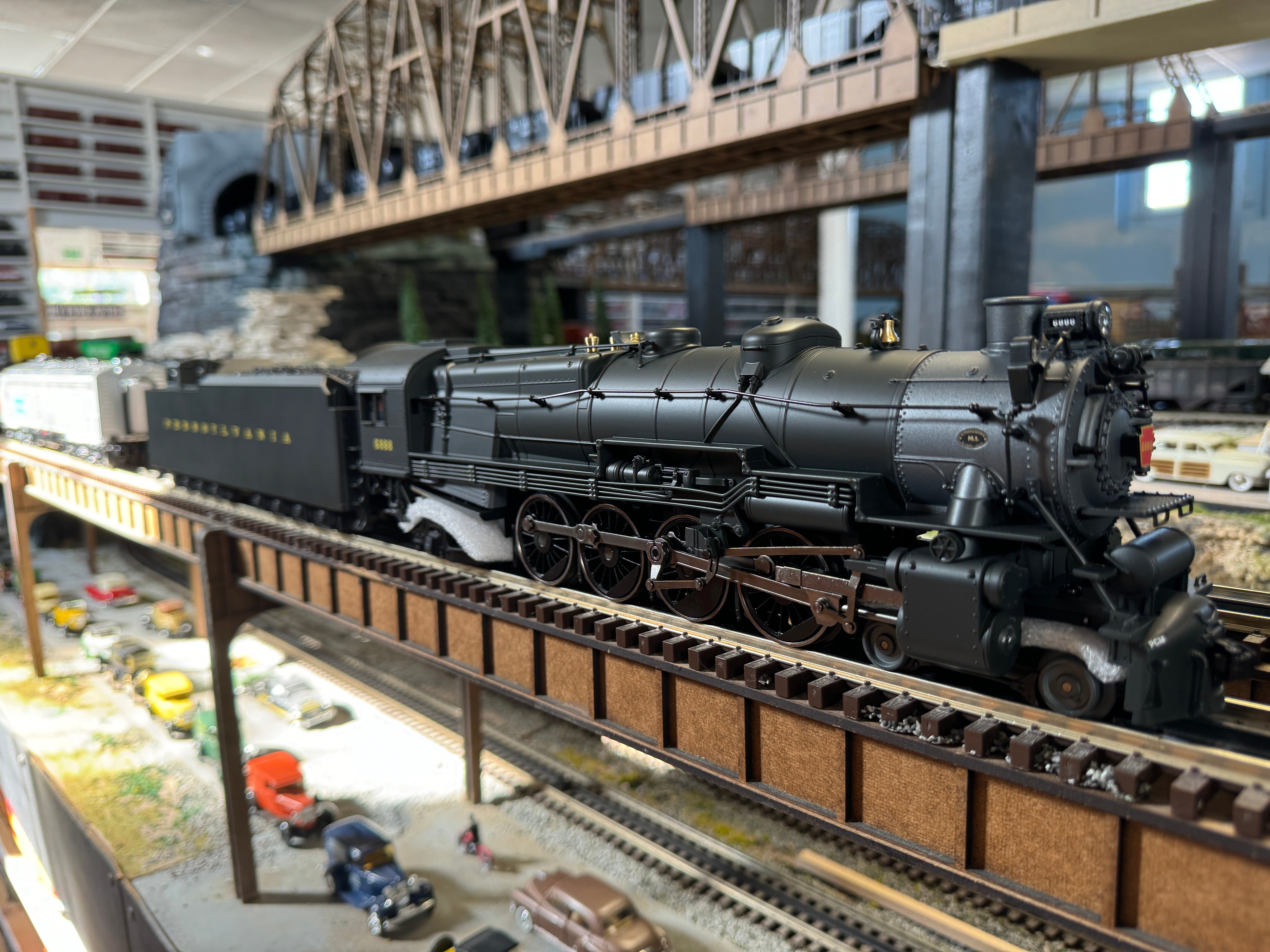 Lionel 2431450 - Legacy M1 Mountain Steam Engine "Pennsylvania" #6888 (c. 1955) Brunswick Green
