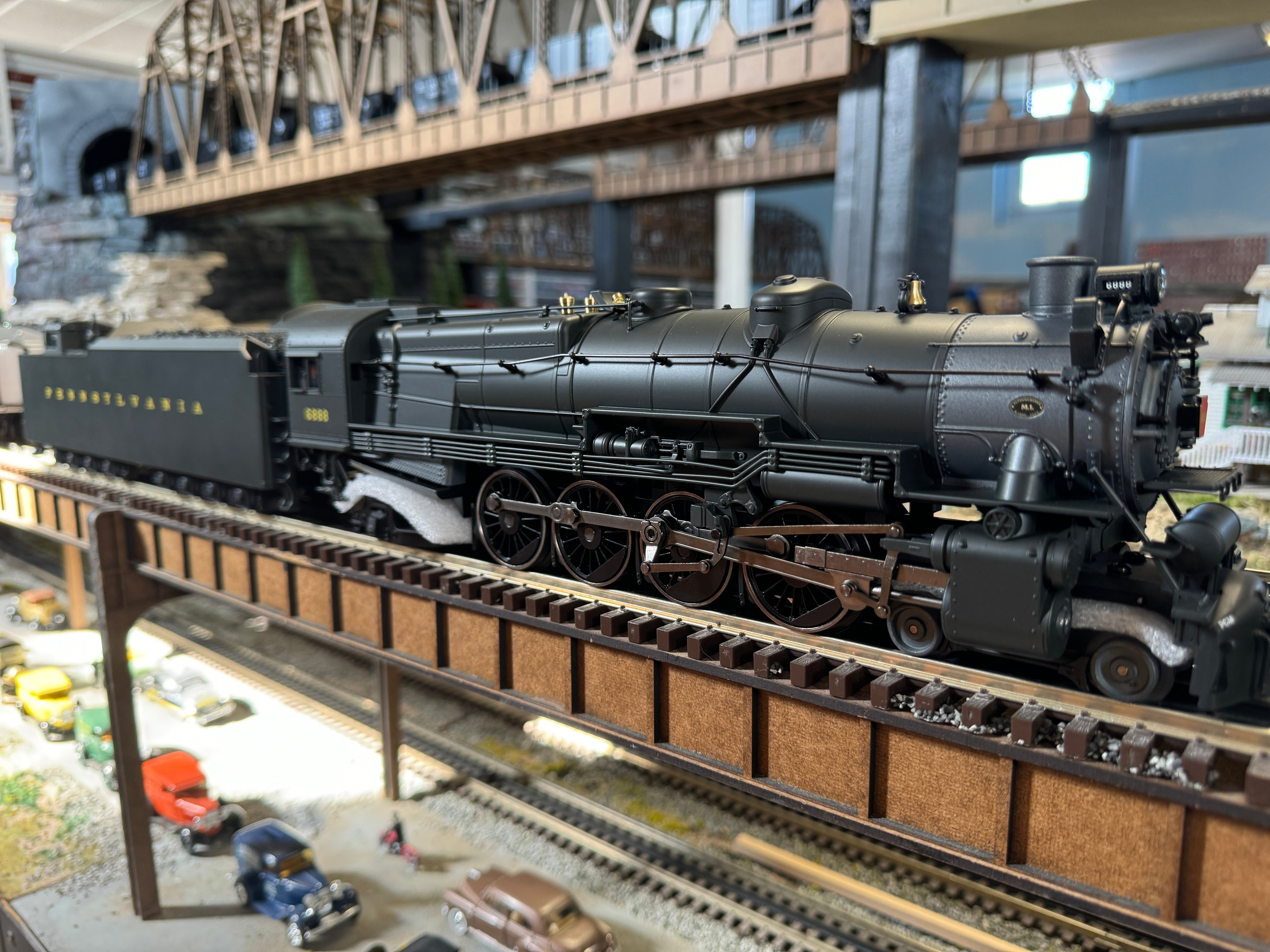 Lionel 2431450 - Legacy M1 Mountain Steam Engine "Pennsylvania" #6888 (c. 1955) Brunswick Green