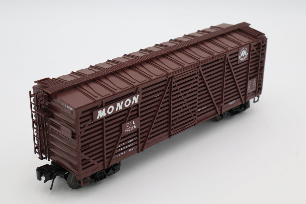 Atlas #2002412S-1, -2, -3, 4 Monon TM 40' Stock Car-4 Car Set-Second hand-M8465