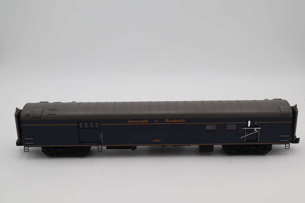 MTH 20-68111 Louisville & Nashville 70' Streamlined RPO Pass Car-Smooth-Second hand-M8471