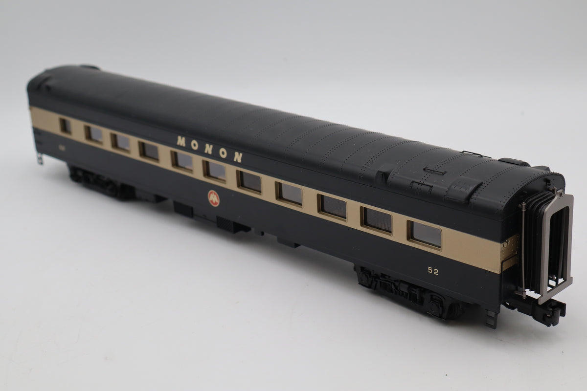 MTH 20-64136 Monon 4-Car 70' Streamlined Pass Set-Smooth-Second hand-M8475
