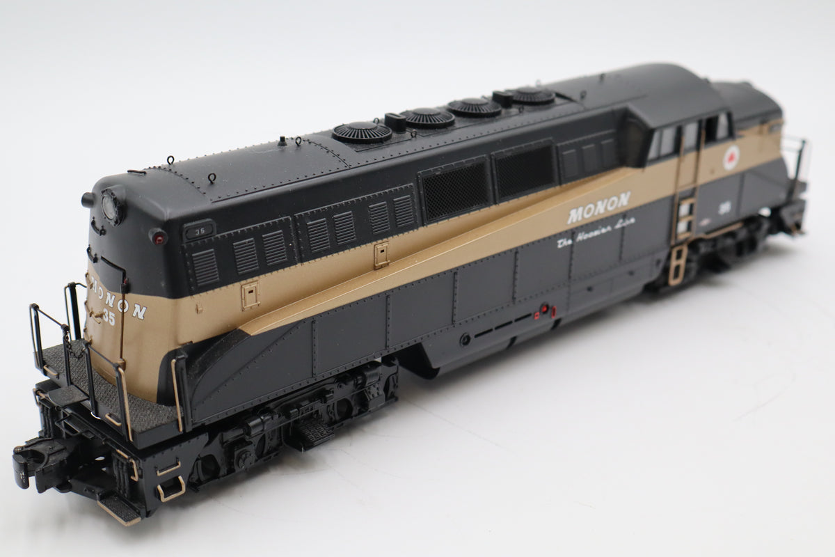 MTH 20-2687-3 Monon #35 Non Powered BL-2 Diesel Engine-Second hand-M8483