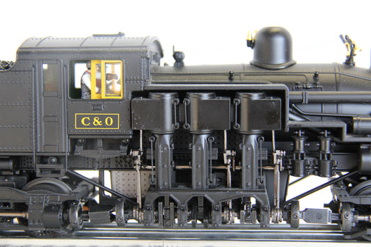 MTH 20-3494-1 C & O 4 Truck Shay Steam Locomotive-Second hand-M3898