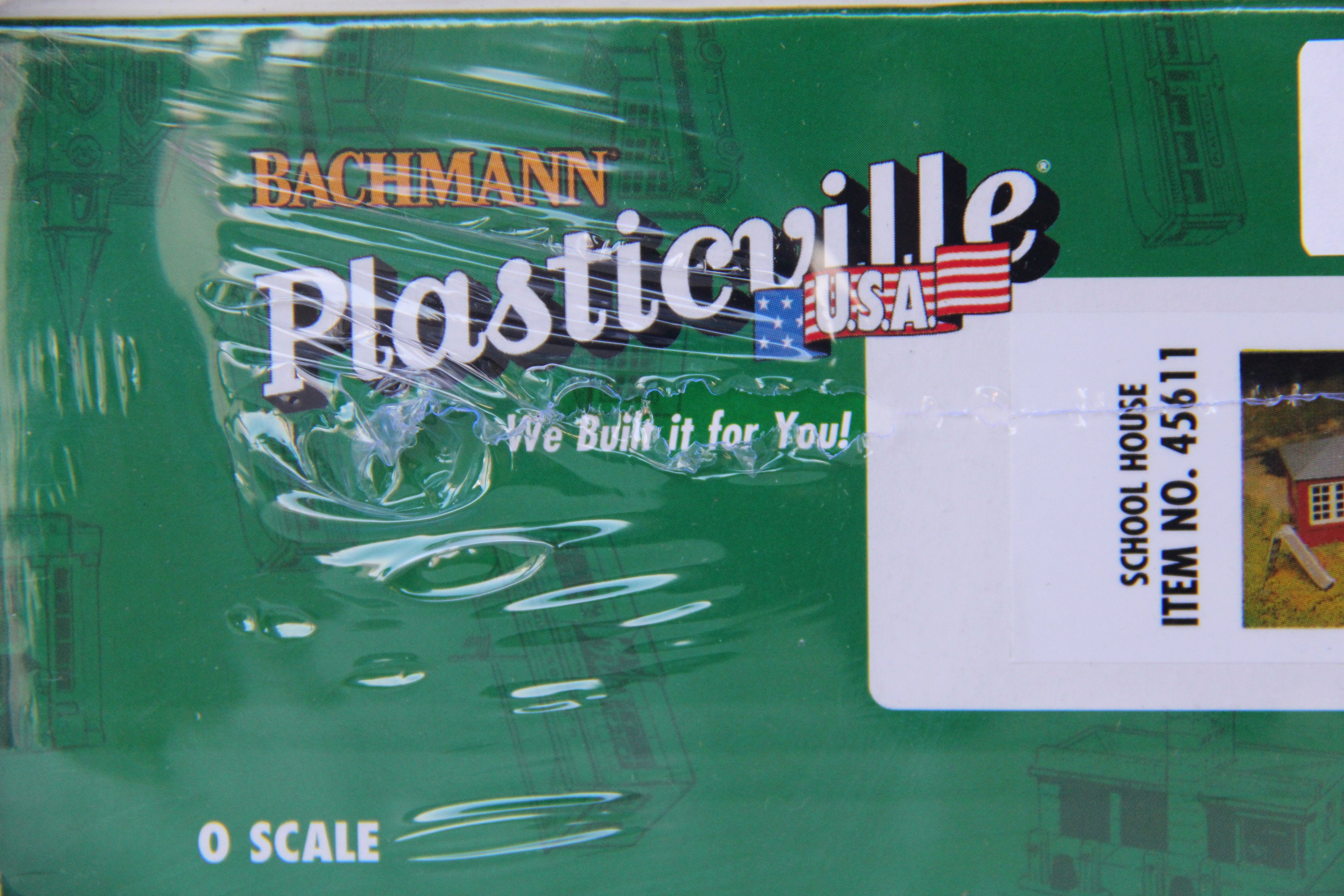 Bachmann Plasticville USA #45611 School House-Second hand-M3917