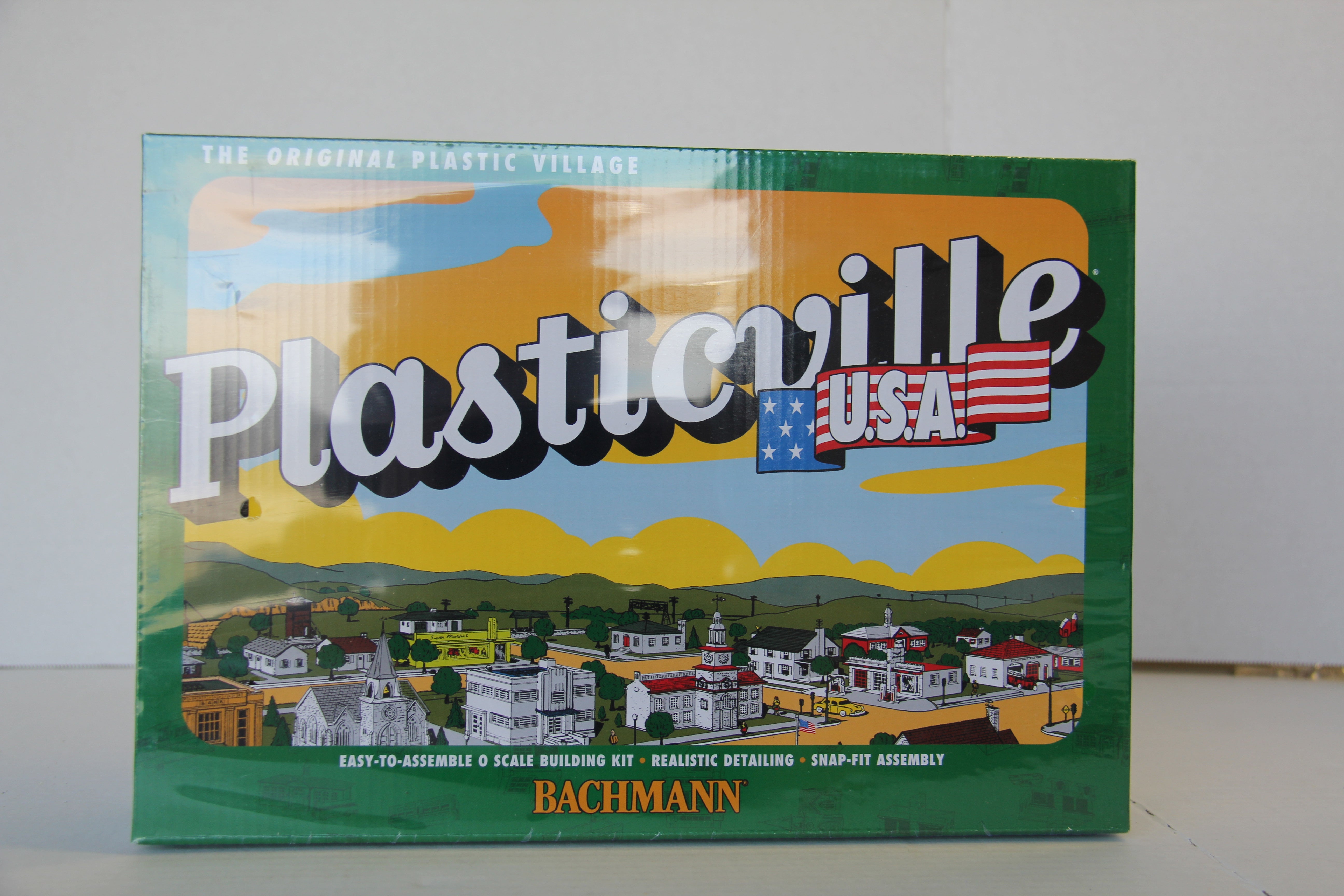 Bachmann Plasticville USA #45622 Two Story House-Second hand-M3921