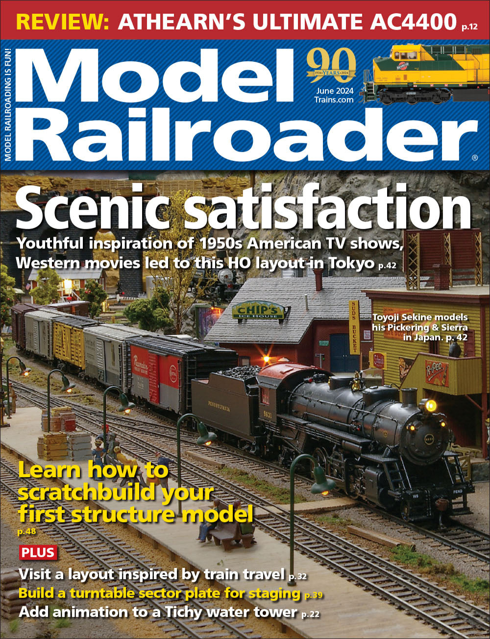 Model Railroader - Magazine - Vol. 91 - Issue 06 - June 2024
