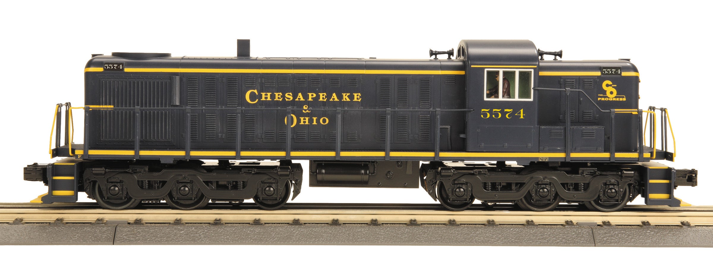 MTH 30-21170-1 - RSD-5 Diesel Engine "Chesapeake & Ohio" #5574 w/ PS3