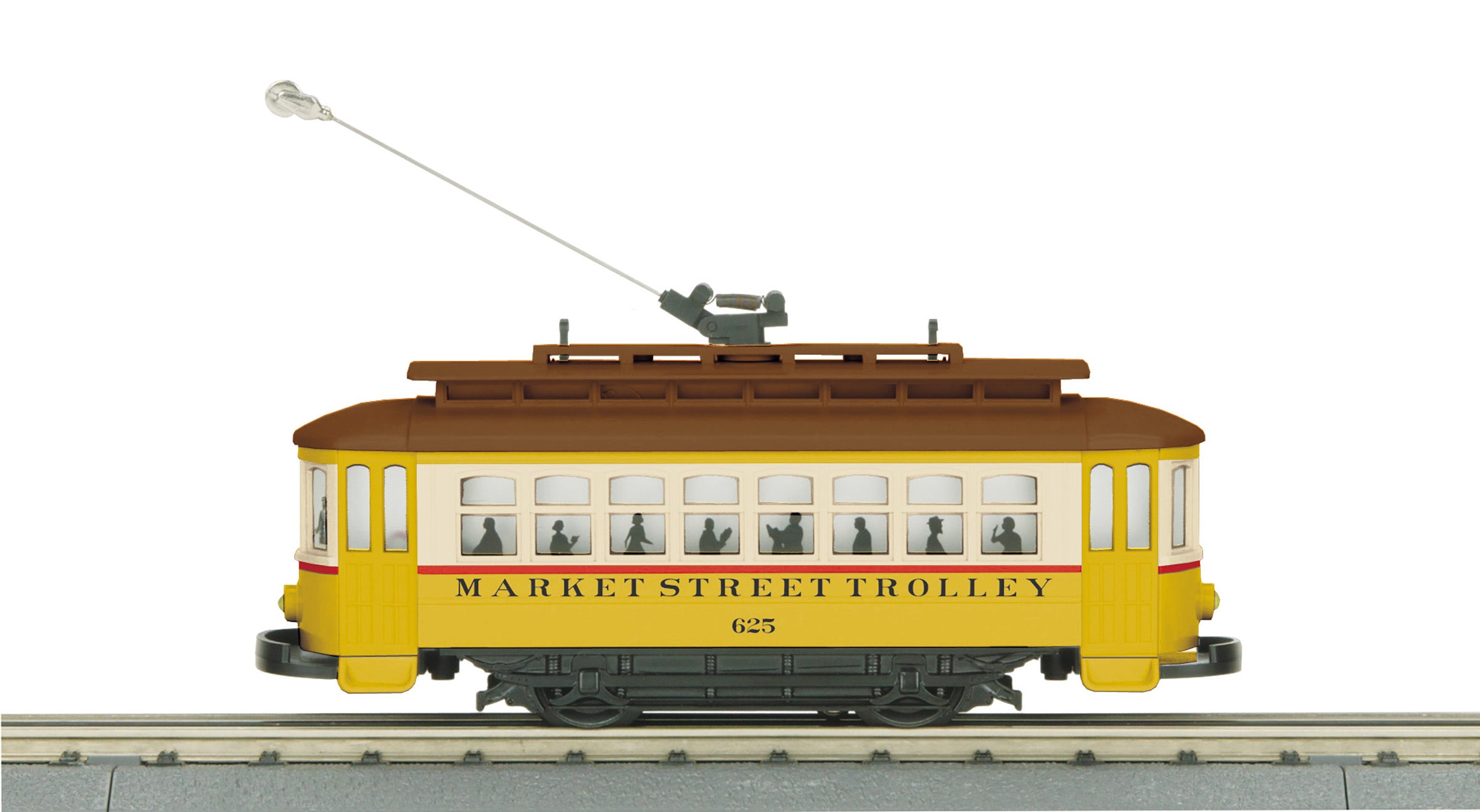 MTH 30-5229 - Bump-n-Go Trolley "Market Street" #625