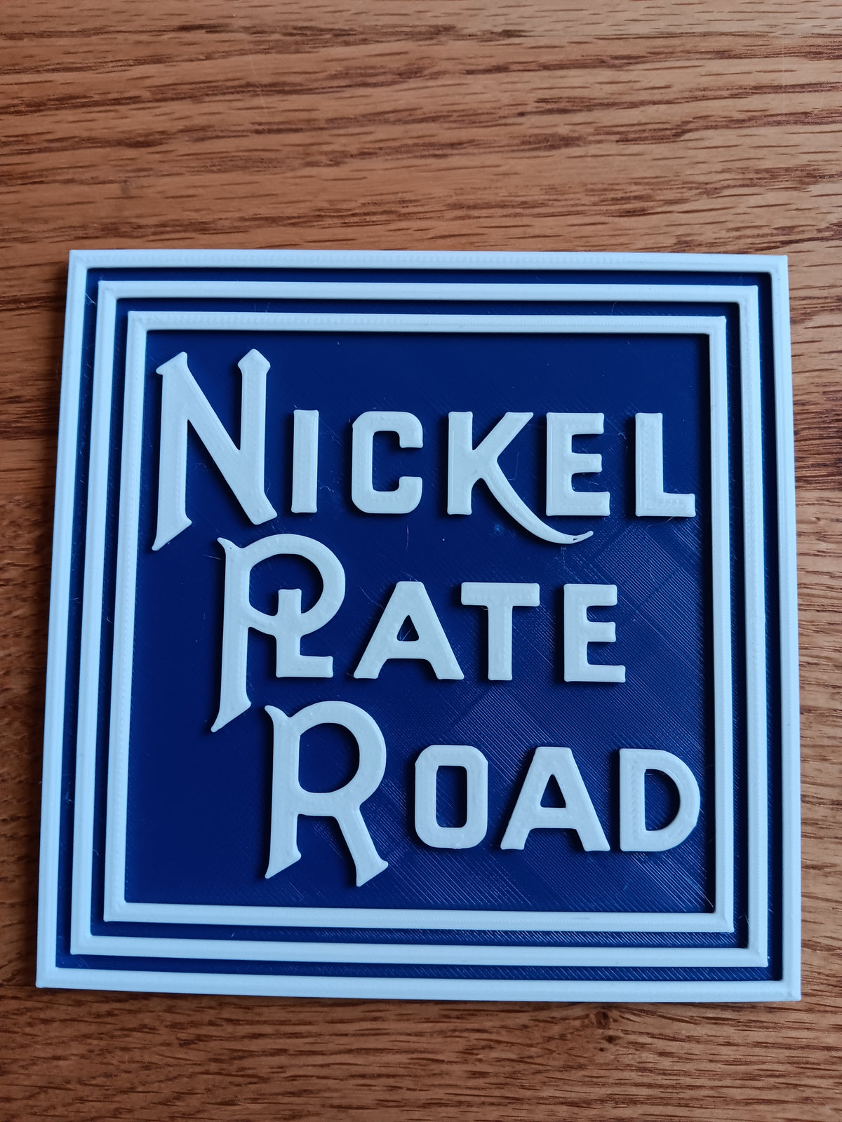 Trackside 3D #10 - 3D Printed Railroad Signs "Nickel Plate Road"