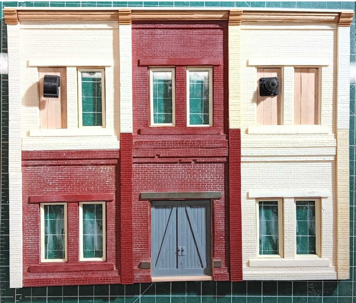 Schomberg Scale Structures #F2 - Building Flat - Cannella Engines Kit
