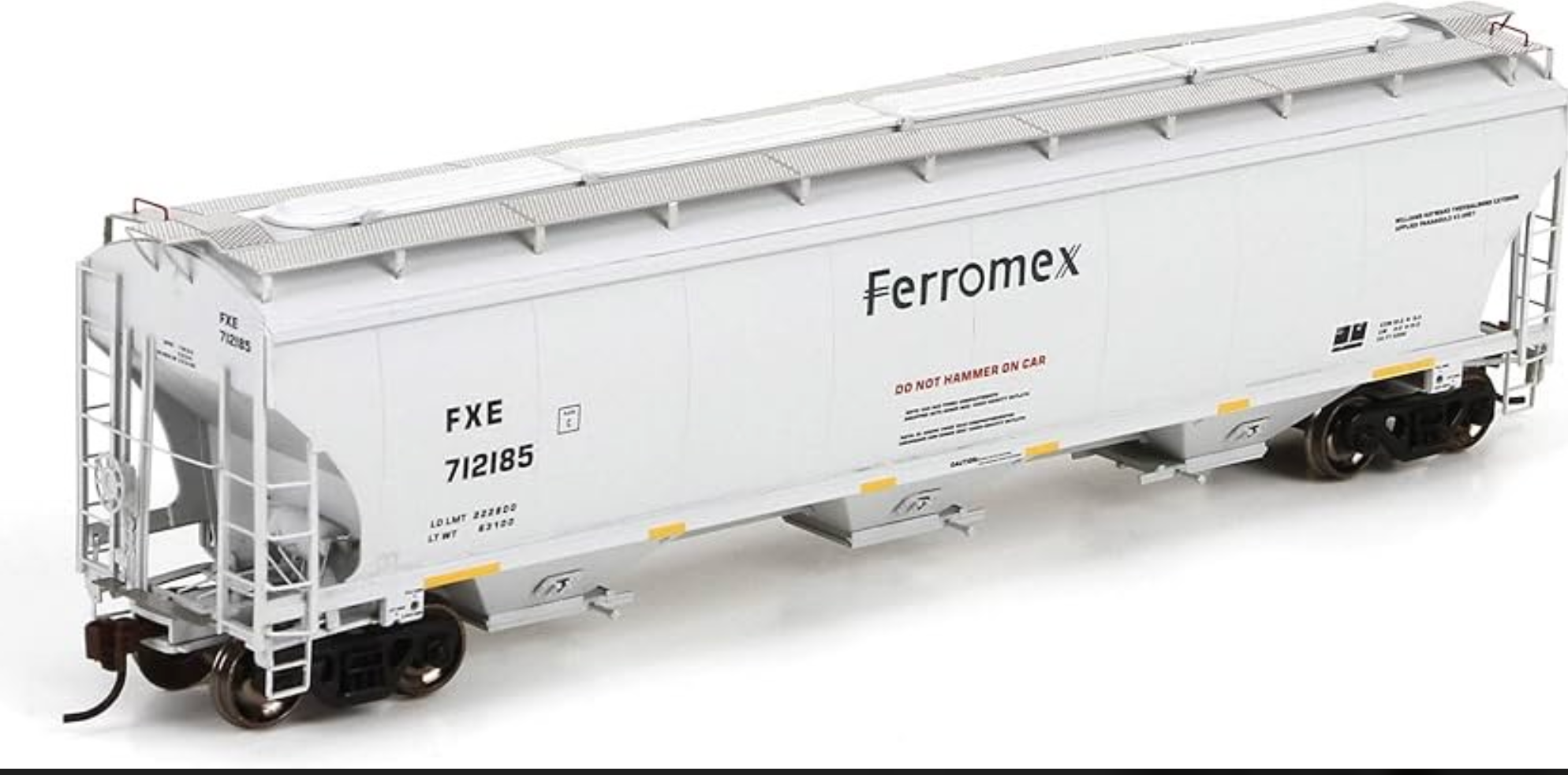 Atlas O 30019Special - Master - Trinity 5161 Covered Hopper Car "Ferromex" - Custom Run for MrMuffin'sTrains
