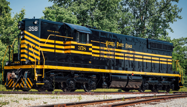 MTH 30-213NKP-1 - SD-9 Diesel Engine "Nickel Plate Road" w/ PS3 #358 - Custom run for MrMuffin'sTrains