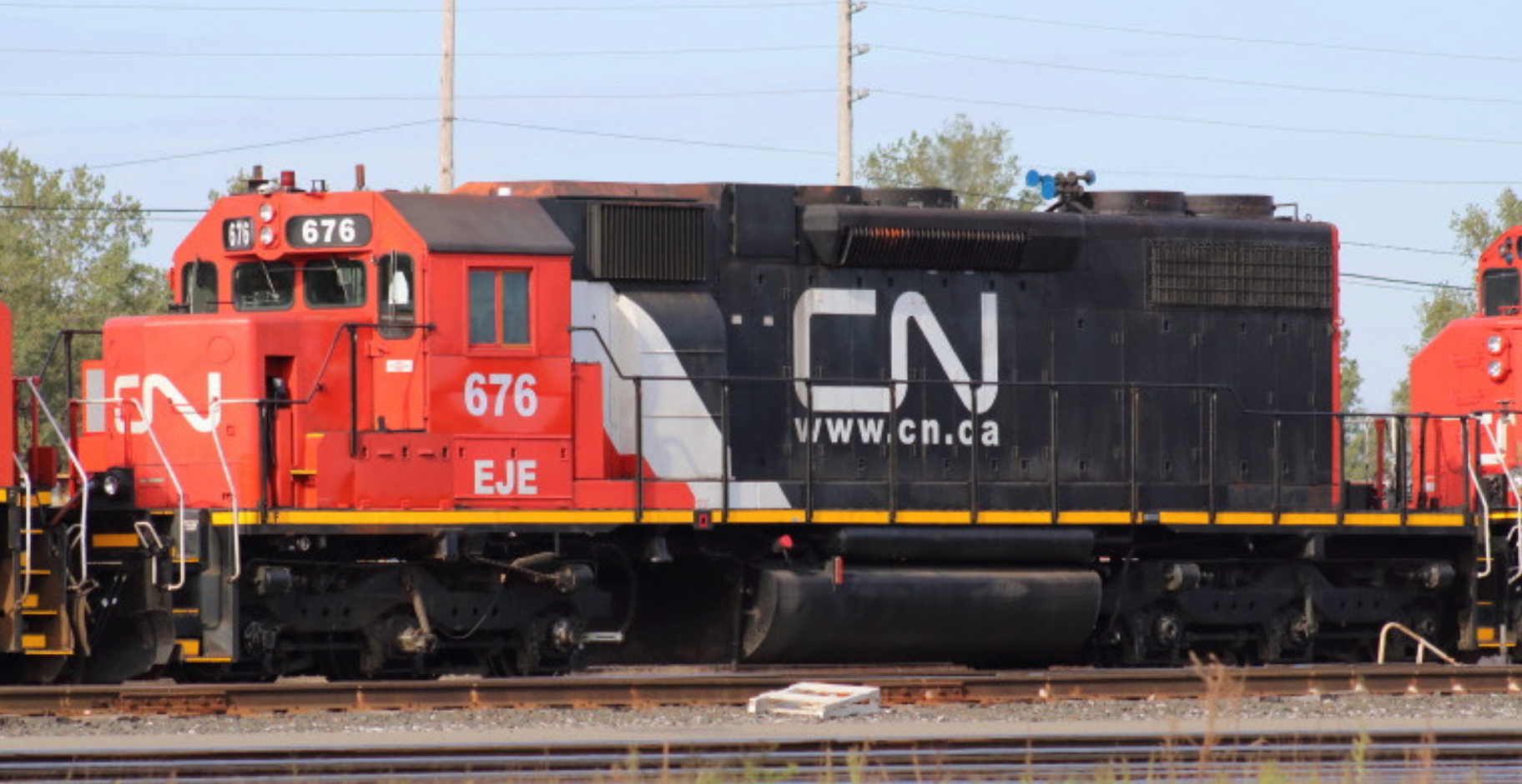 Lionel 263CNEJE - Legacy SD-38 Diesel Locomotive "Canadian National" #676 (Elgin, Joliet & Eastern) - Custom Run for MrMuffin'sTrains