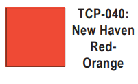 Tru-Color Paint TCP-040 - New Haven - Red/Orange (Solvent-Based Paint)