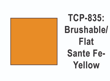Tru-Color Paint TCP-835 - Santa Fe - Yellow (Brushable)