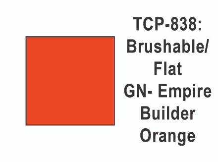 Tru-Color Paint TCP-838 - Great Northern - Empire Builder Orange (Brushable)