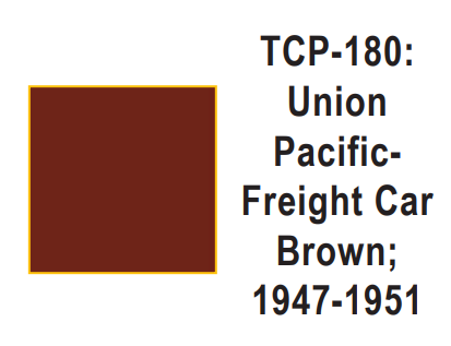 Tru-Color Paint TCP-180 - Union Pacific - Freight Car Brown; 1947-1951 (Solvent-Based Paint)