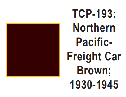 Tru-Color Paint TCP-193 - Northern Pacific - Freight Car Brown; 1930-1945 (Solvent-Based Paint)