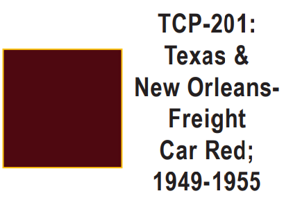 Tru-Color Paint TCP-201 - Texas & New Orleans - Freight Car Red; 1949-1955 (Solvent-Based Paint)
