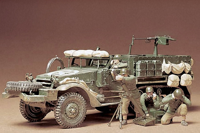Tamiya 35083 - U.S. Army M21 81mm Mortar Carrier - 1/35 Scale Model Kit