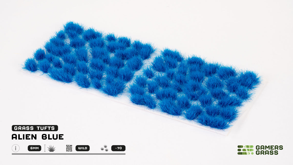 Gamers Grass GGA-BL - Alien Blue 6mm - MrMuffin'sTrains