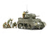 Tamiya 35313 - U.S. Light Tank M5A1 – Pursuit Operation w/ 4 Figures - 1/35 Scale Model Kit