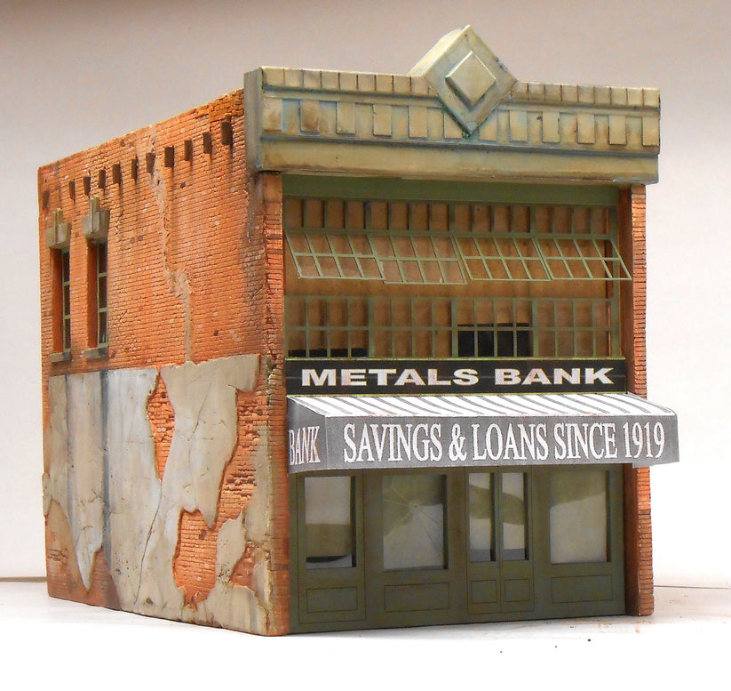 Downtown Deco O 50 - Metals Bank Building Kit