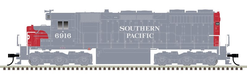Atlas HO 10 004 459 - Master - Silver Model - SD35 Low Nose Diesel Locomotive "Southern Pacific" #6909