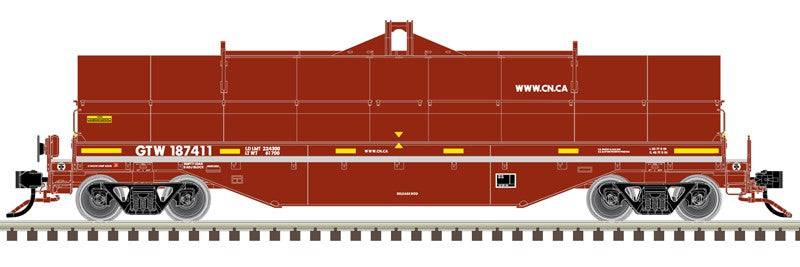 Atlas HO 20007453 - Master - 42' Coil Steel Car "Grand Trunk Western" #187411