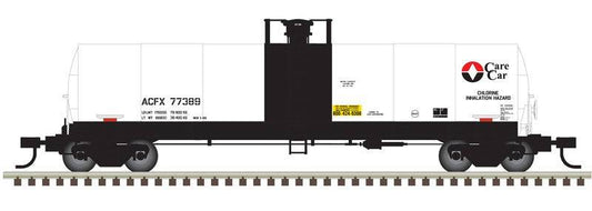 Atlas HO 20007563 - Master - 17,360 Gallon Tank Car "Olin Corp. Care Car" #77393 (ACFX)