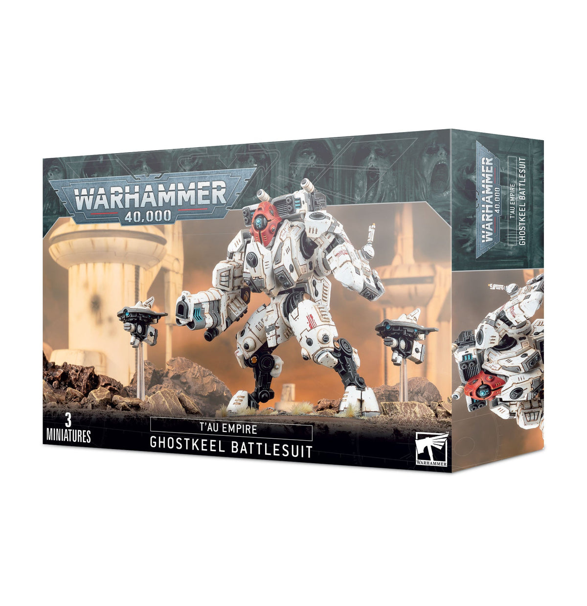 Games Workshop 56-20 - Warhammer 40,000 - T'au Empire: Ghostkeel Battlesuit - MrMuffin'sTrains