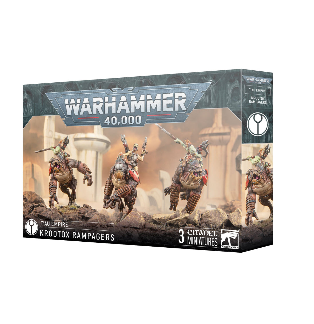 Games Workshop 56-49 - Warhammer 40,000 - T'au Empire: Krootox Rampagers - MrMuffin'sTrains
