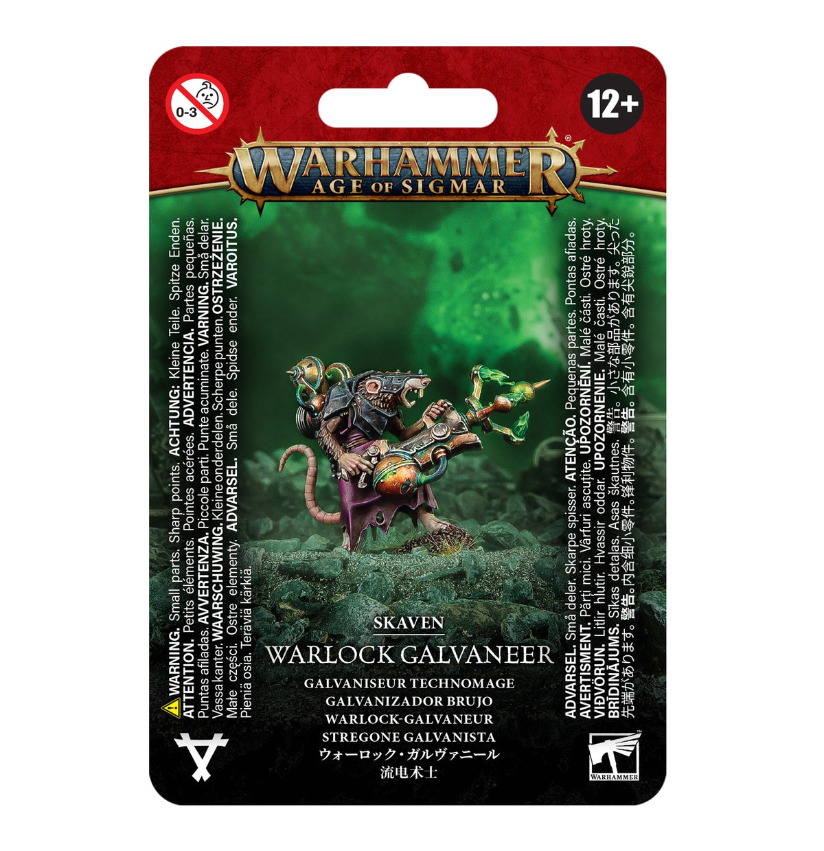 Games Workshop 90-51 - Age of Sigmar - Skaven: Warlock Galvaneer