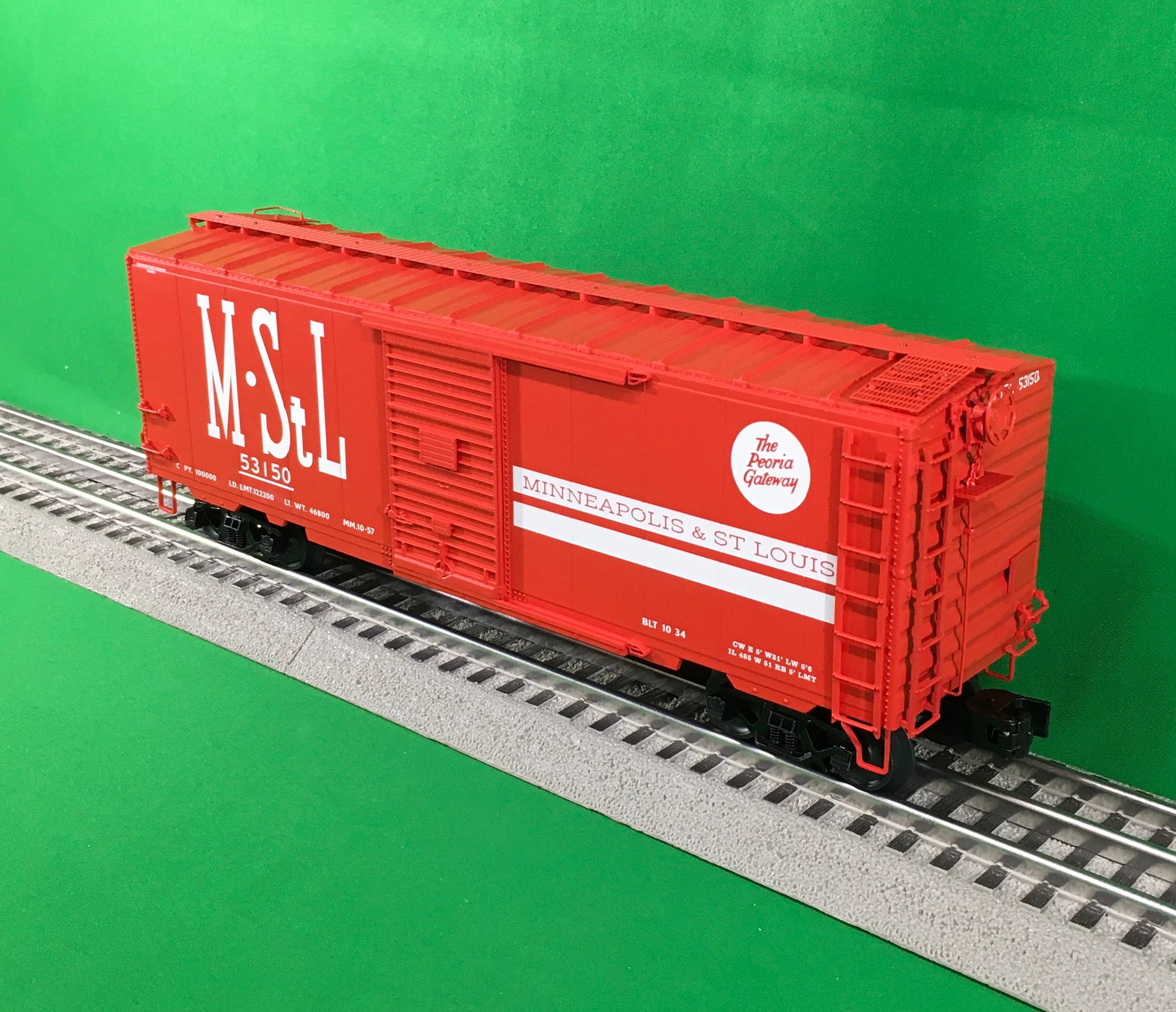 Lionel 2326680 - Grain Door Boxcar "Minneapolis & St. Louis" #53150
