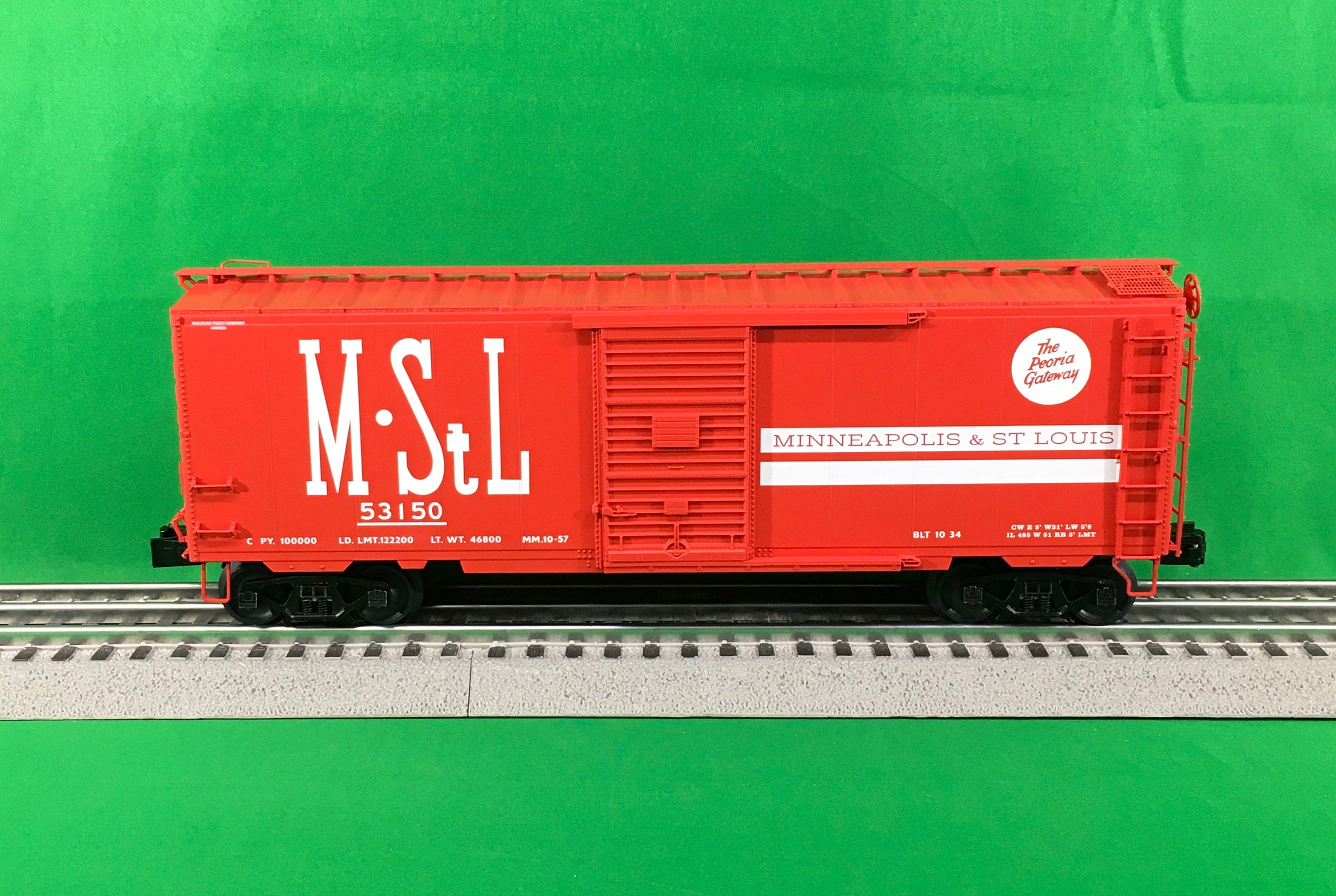 Lionel 2326680 - Grain Door Boxcar "Minneapolis & St. Louis" #53150