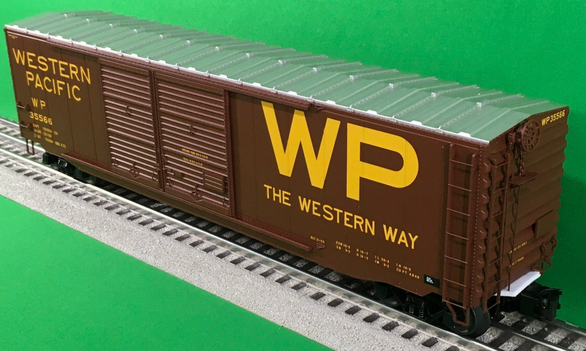 Atlas O 3007610 - Master - 50' PS-1 (Modernized) Double Door Box Car "Western Pacific"
