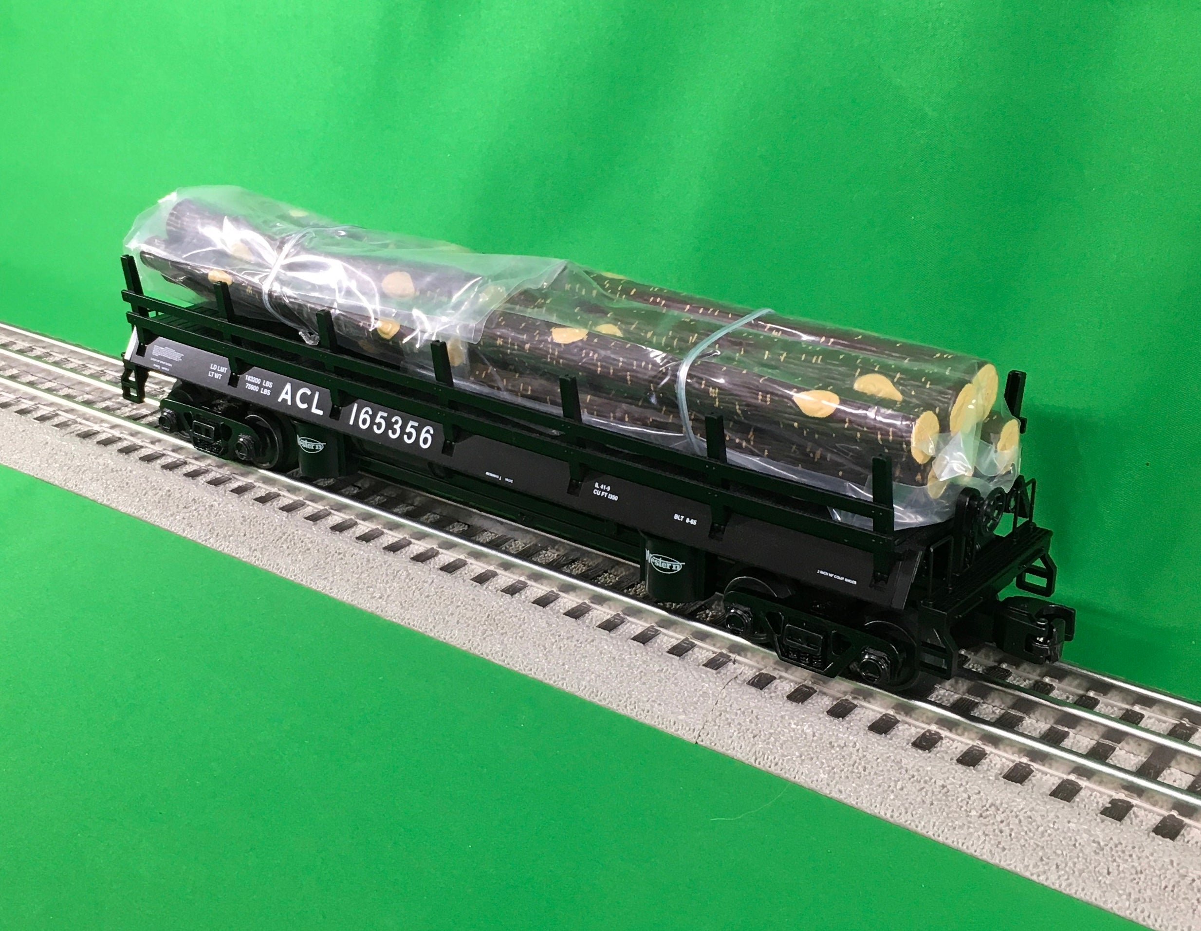 Atlas O 3001162 - Premier - Log Dump Car "Atlantic Coast Line"