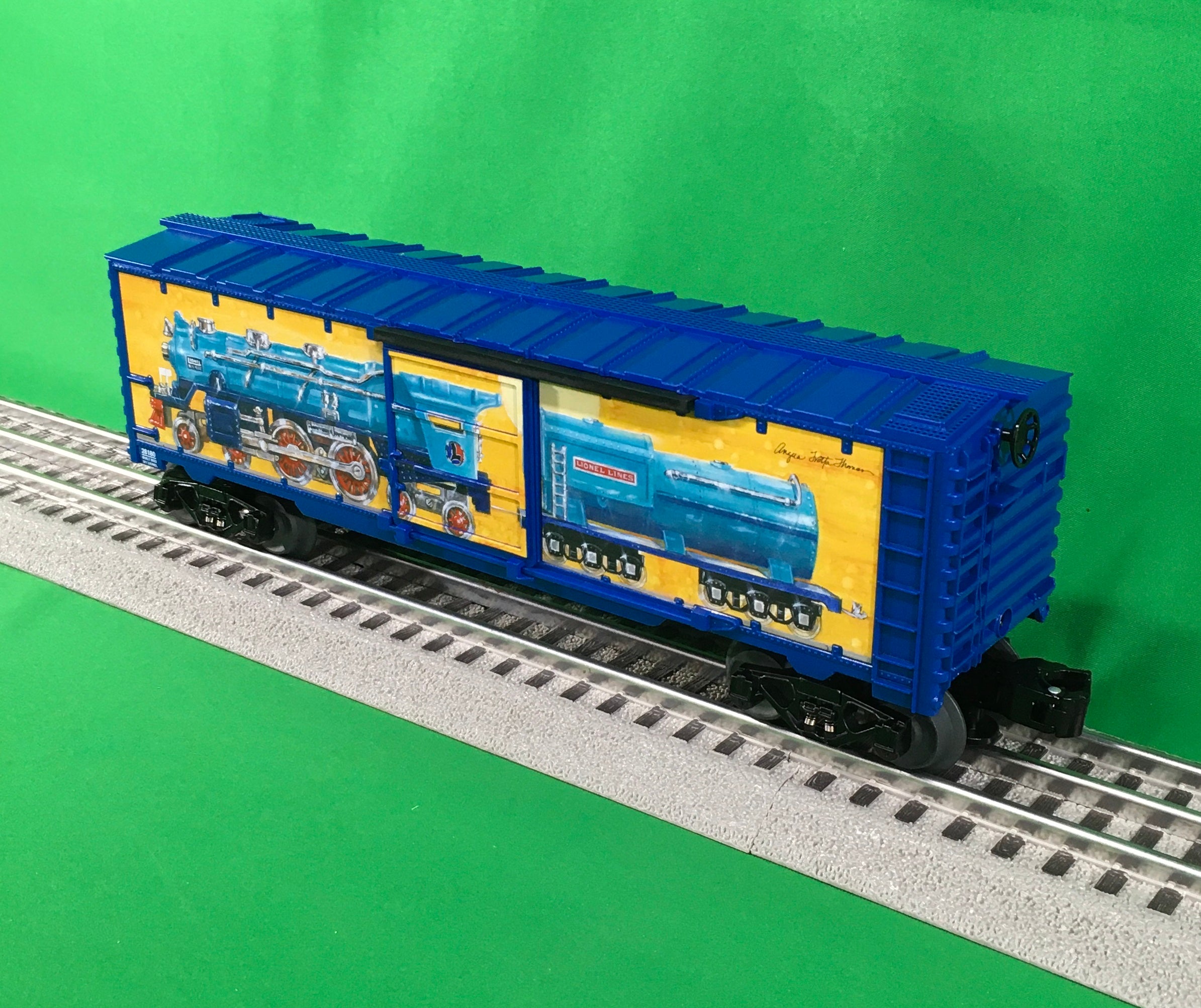 Lionel 2228180 - Angela Trotta Thomas - Boxcar "Blue Comet"